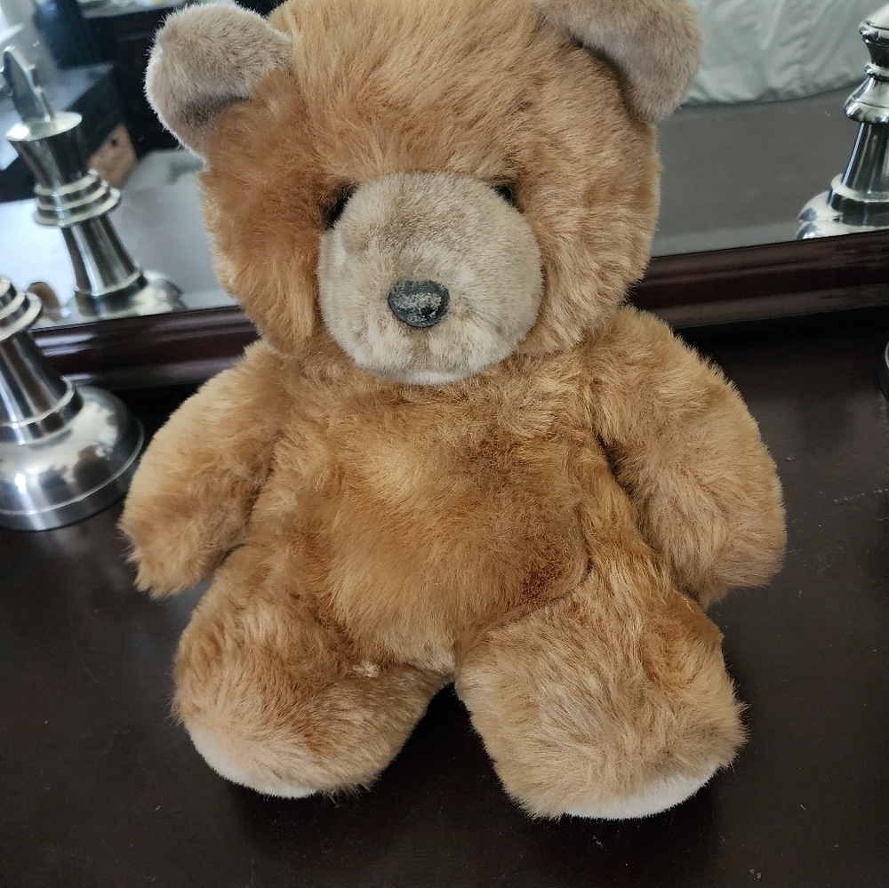 Adorable Brown Stuffed Bear